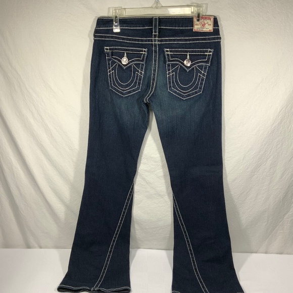 True Religion Joey Big 7 Flare Jeans - Size 29 LONG - Picture 4 of 12